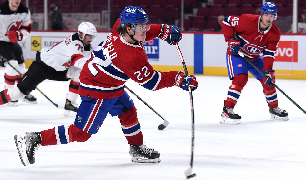 Cole Caufield scores in OT as Canadiens edge Capitals 3-2